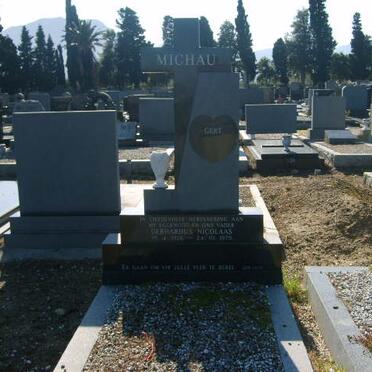 MICHAU Gerhardus Nicolaas 1926-1979