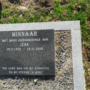MINNAAR Izak 1920-2000