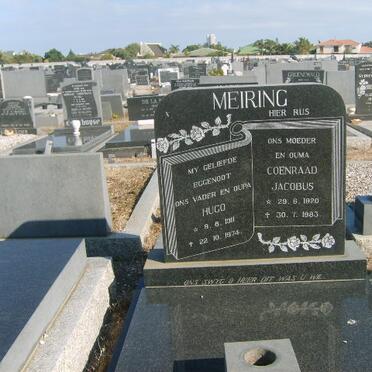 MEIRING Hugo 1911-1974 &amp; Coenraad Jacobus 1920-1983
