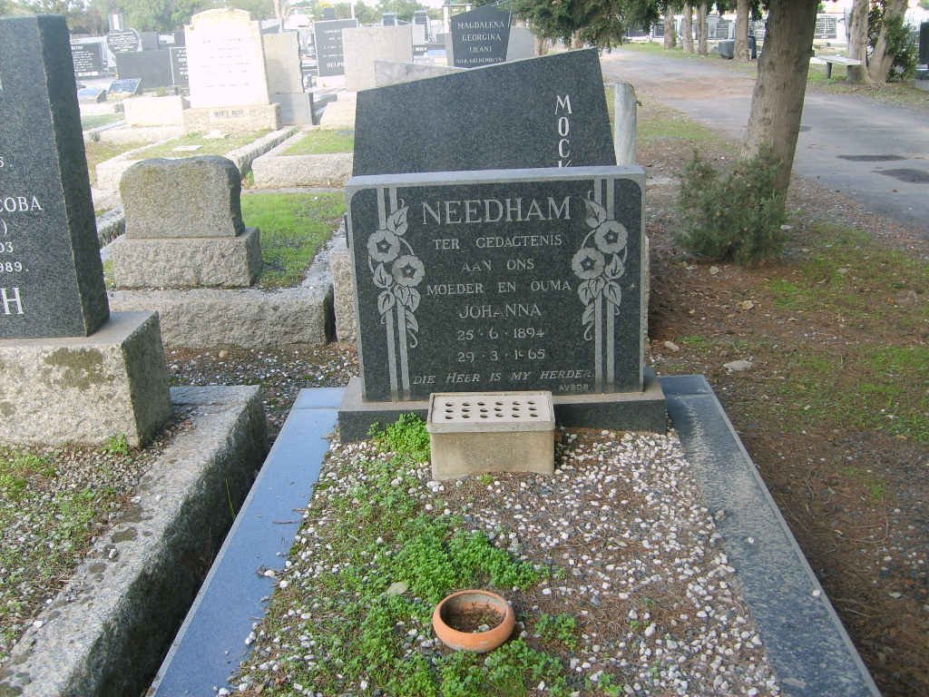 NEEDHAM Johanna 1894-1965