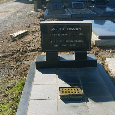 ROSSOUW Annette 1900-1978
