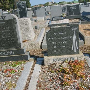 ROSSOUW Catharina Cornelia nee DE KOCK 1890-1972