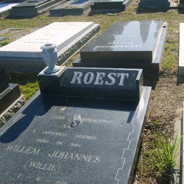 ROEST Willem Johannes 1928-