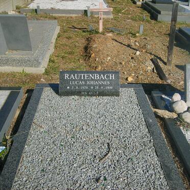 RAUTENBACH Lucas Johannes 1929-1999