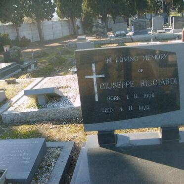 RICCARDI Giuseppi 1906-1973