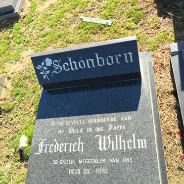 SCHÖNBORN Fredrich Wilhelm