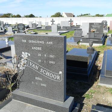 SCHOOR André, van 1917-1993 :: VAN SCHOOR Rina 2002