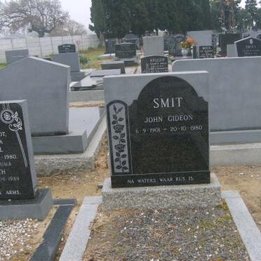 SMIT John Gideon 1901-1980