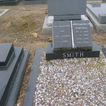 SMITH Margaretha M. 1905-1980