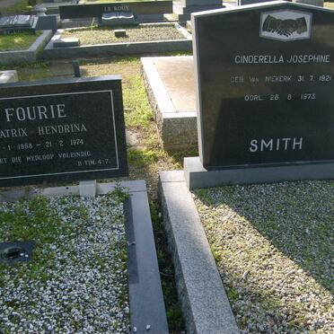 SMITH Cinderella Josephine nee VAN NIEKERK 1921-1973