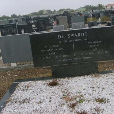SWARDT Carel, de 1905-1980 &amp; Ina 1906-2003