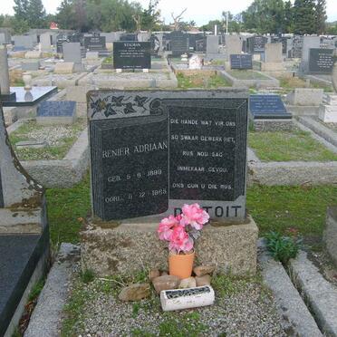 TOIT Renier Adriaan, du 1899-1965