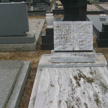 TONDER J.H., van 1912- &amp; Doreen BISOGNO 1910-