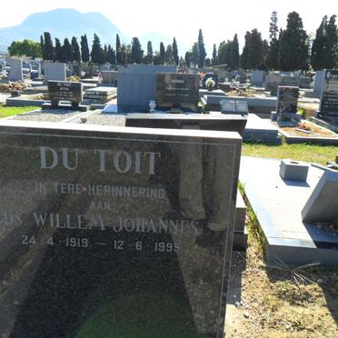 TOIT Willem Johannes, du 1919-1995