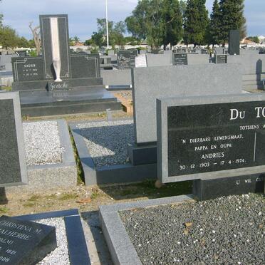 TOIT Andries, du 1903-1974 &amp; Katie 1906-1984