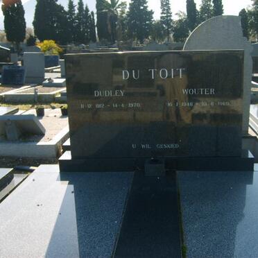 TOIT Dudley, du 1912-1970 :: DU TOIT Wouter 1946-1989