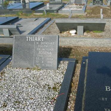 THIART Josina nee LOUW 1944-1988