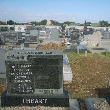 THEART Jacobus Johannes 1933-1985