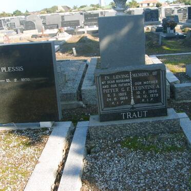 TRAUT Pieter G.F. 1905-1969 &amp; Leontine A. 1905-1978