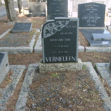 VERMEULEN Margaretha 1883-1963