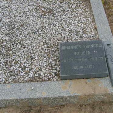VILJOEN Johannes Francois 1929-1997