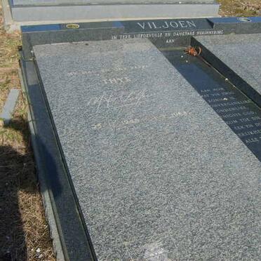 VILJOEN Thys 1948-1988