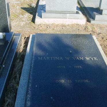WYK Martina W., van 1892-1978