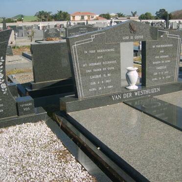 WESTHUIZEN L.M., van der 1907-1984 &amp; Isabelle ??-??