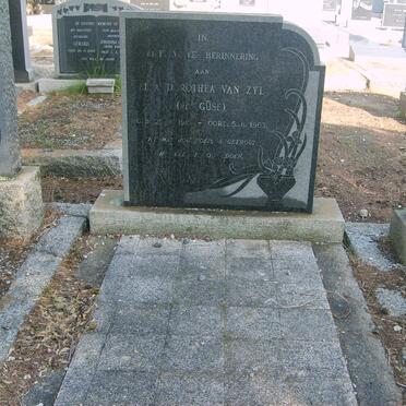 ZYL Ella Dorothea, van nee GÜSE 1915-1963