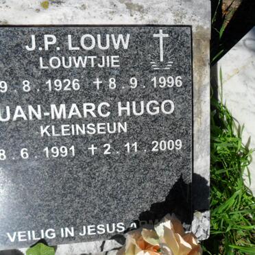 LOUW J.P. 1926-1996 :: HUGO Juan-Marc 1991-2009