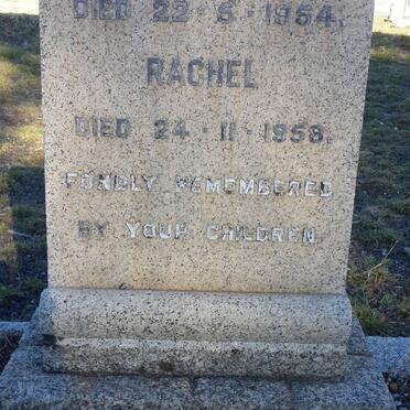 BLOMMESTEIN Christian Ludolph, van -1954 &amp; Rachel -1958