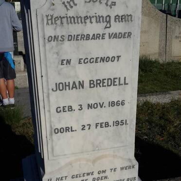 BREDELL Johan 1866-1951