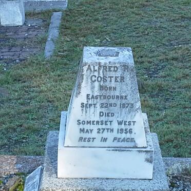COSTER Alfred R. 1873-1956