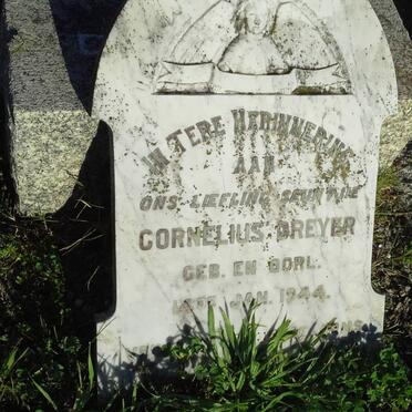 DREYER Cornelius 1944-1944
