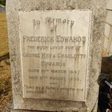 EDWARDS Frederick 1847-1935