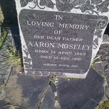 MOSELEY Aaron 1888-1961