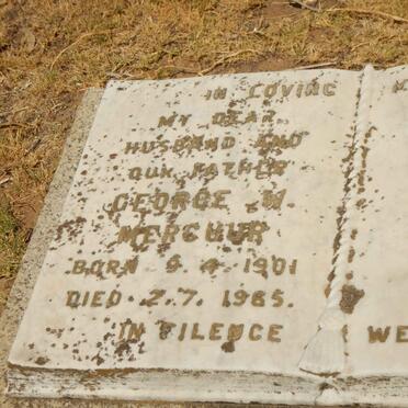 MERCUUR George W. 1901-1965