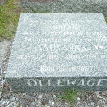 OLLEWAGE Johan 1907-1960 &amp;  1907-199?
