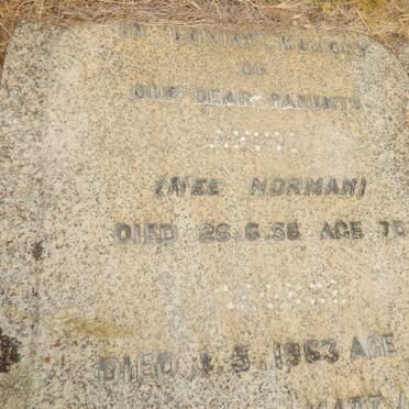 ? Robert -1963 &amp; ? nee NORMAN -1958