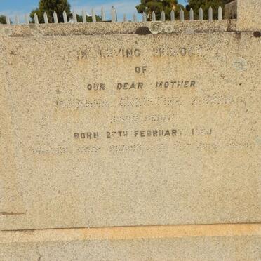 ? Johanna Christina 18?0-