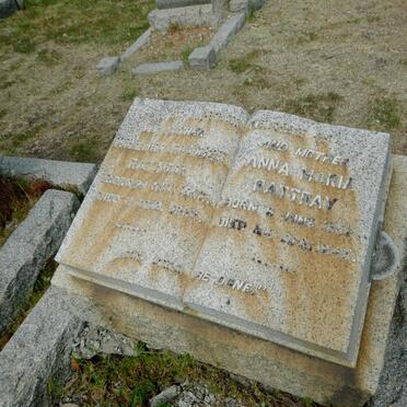 RATTRAY William Patrick 1852-1932 &amp; Anna Maria 1853-1945