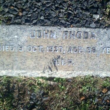 RHODA John -1937