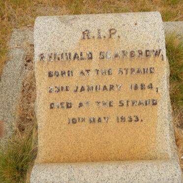 SCARBROW Reginald 1884-1953