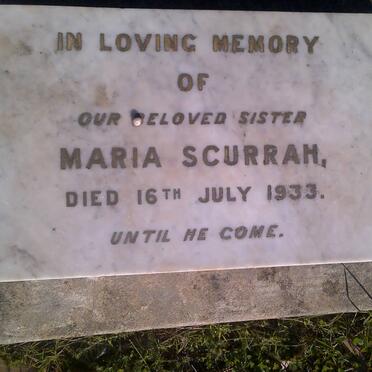 SCURRAH Maria -1933