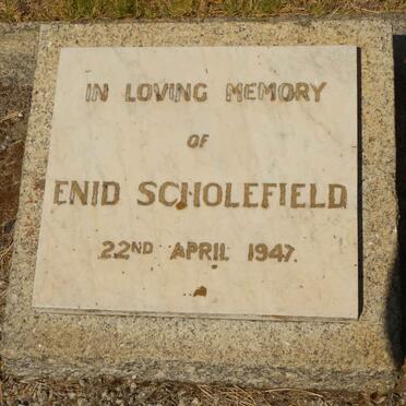 SCHOLEFIELD Enid -1947