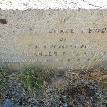 SPUY Charles P., van der 1895-1947