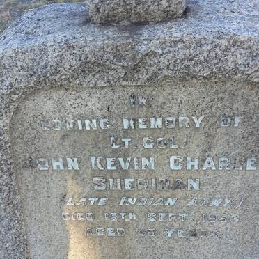 SHERIDAN John Kevin Charles -1953