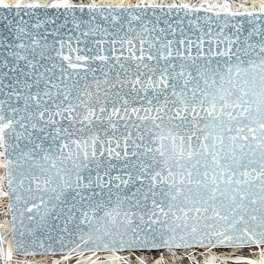 THIART Andre 1957-1962