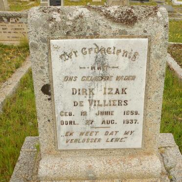 VILLIERS Dirk Izak, de 1859-1937