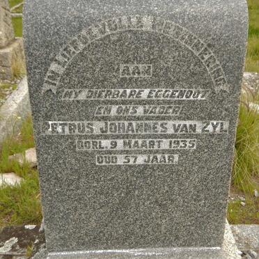 ZYL Petrus Johannes, van -1935
